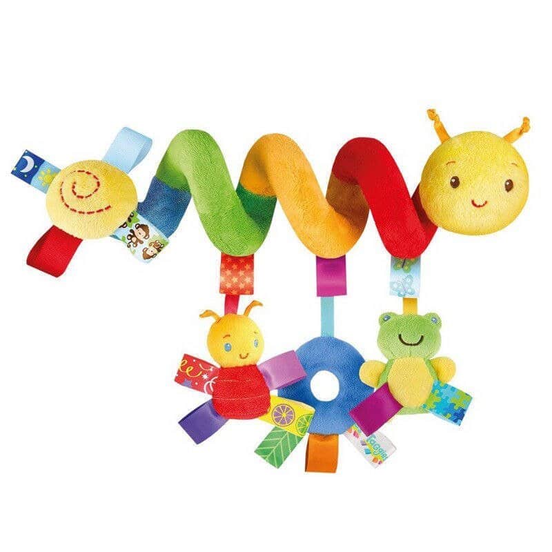 Colorful Spiral Baby Crib Toy